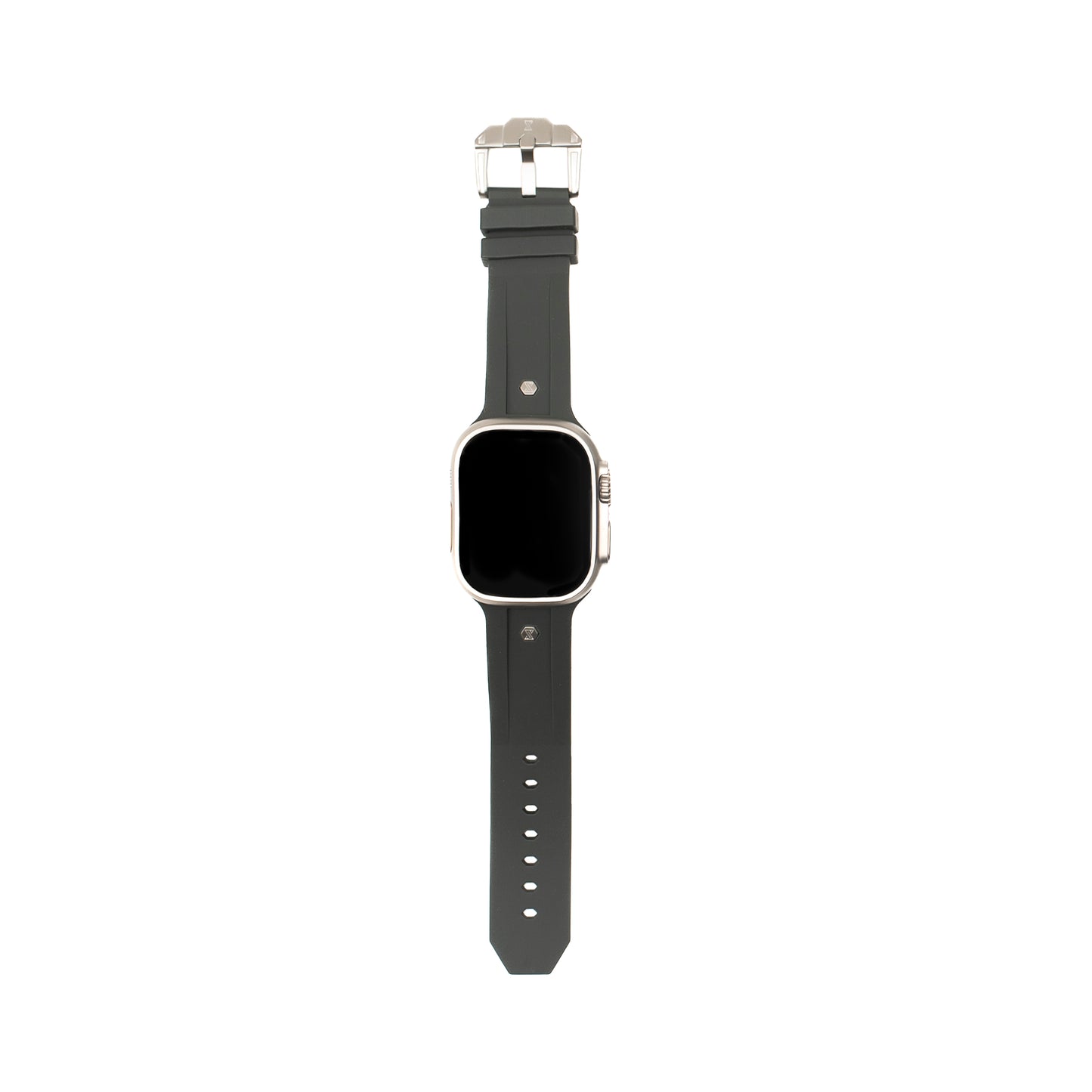 The Legacy for Apple Watch - Stealth: Brushed Buckle and Rivets