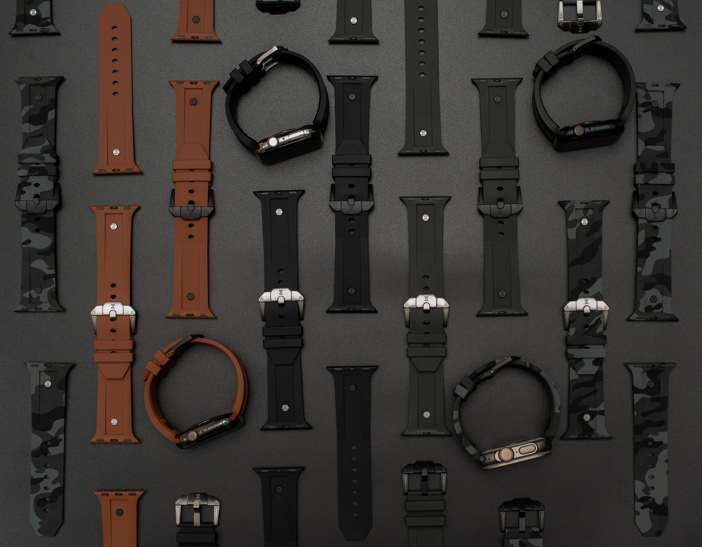 (SET) The Legacy for Apple Watch - Black Accents